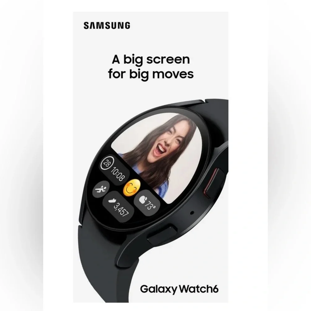 Samsung Galaxy Watch6 Smartwatch 40mm, Bluetooth, Armor Aluminum, Graphite